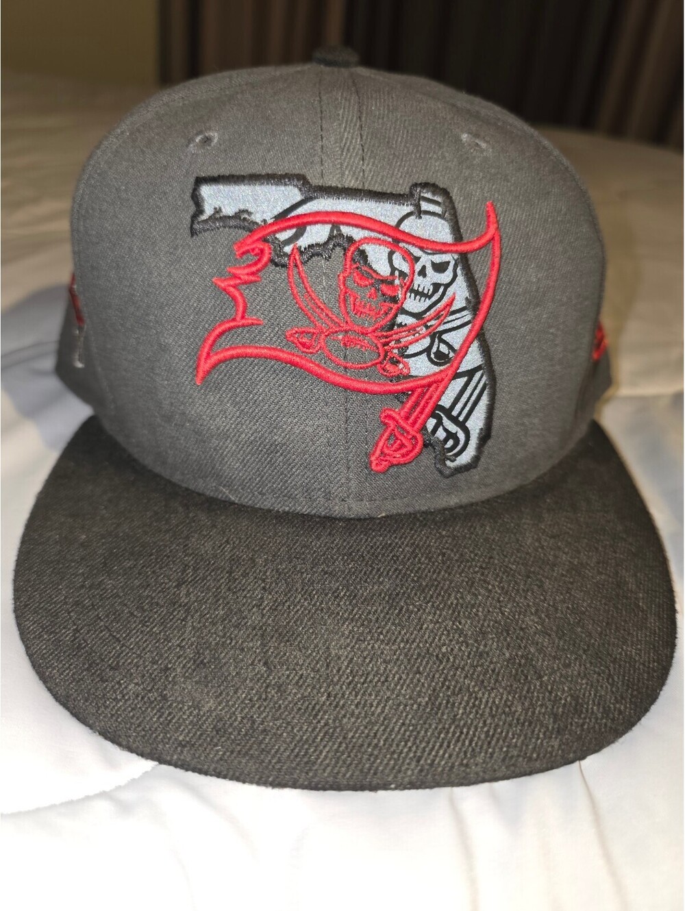 New Era 59fifty Buccaneers Fitted Hat 7 1/2 NFL Football Bucs
